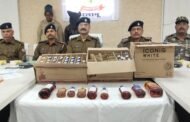 पलामू जिला पुलिस ने 90 लाख रुपए की अवैध शराब को जब्त किया