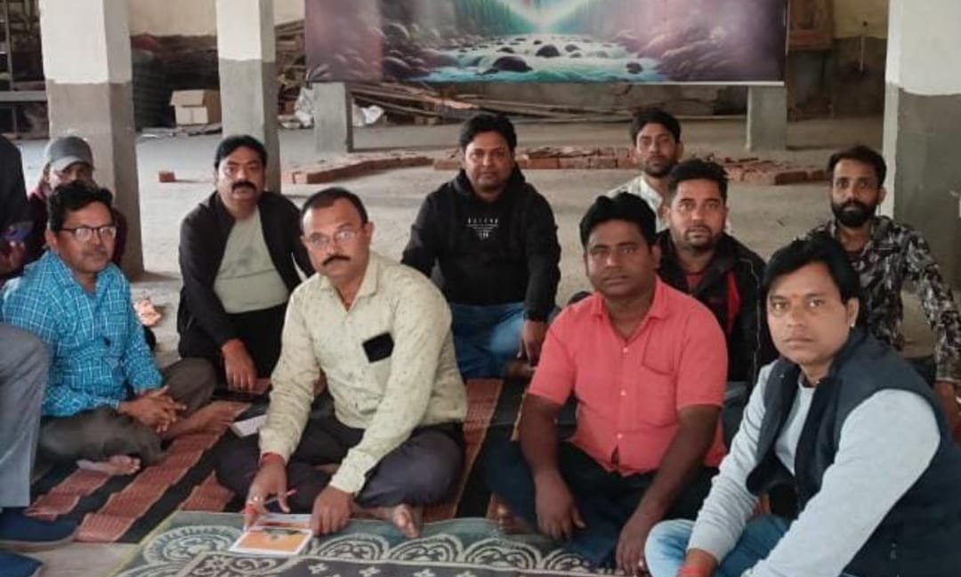 प्राचीन हनुमान मंदिर में अखंड हरिनाम संकीर्तन को लेकर दूसरी अहम बैठक सम्पन्न