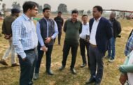 मुख्यमंत्री के प्रस्तावित कार्यक्रम को लेकर उपायुक्त ने किया कार्यक्रम स्थल का निरीक्षण