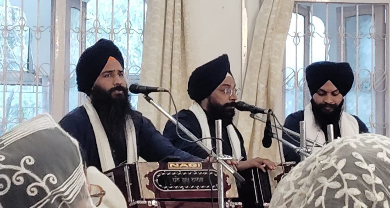 गुरु तेग बहादुर जी की 350 वीं शहीदी दिवस रामगढ़ में धूमधाम से मनाया गया