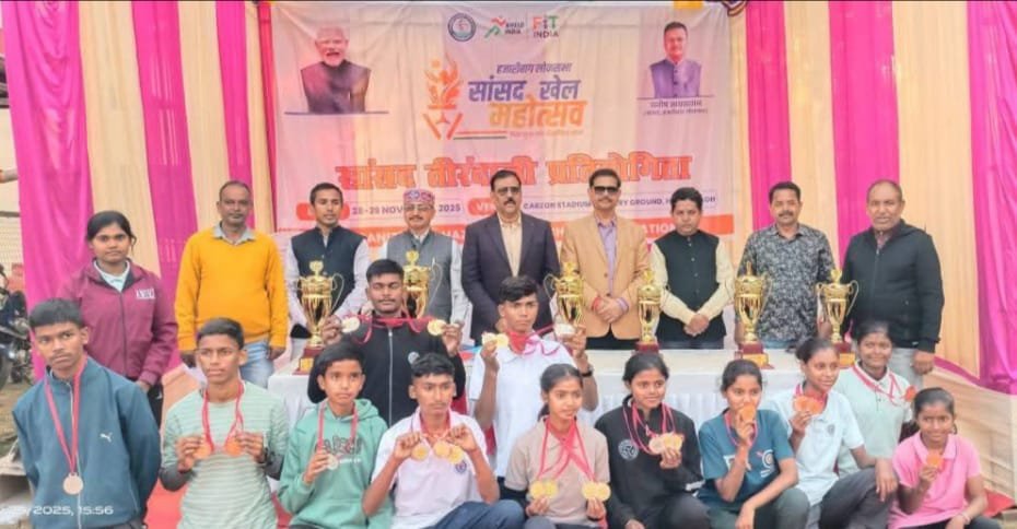 कर्जन ग्राउंड में दो दिवसीय आर्चरी सांसद खेल महोत्सव का हुआ भव्य समापन