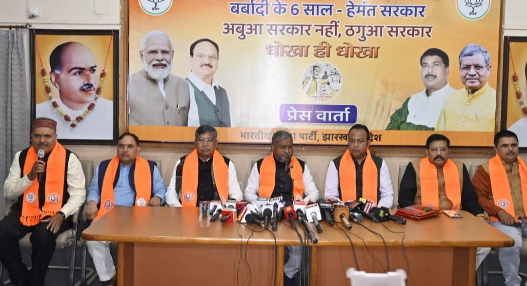 सात गारंटी पर एक कदम आगे नहीं बढ़ी हेमंत सरकार:बाबूलाल मरांडी