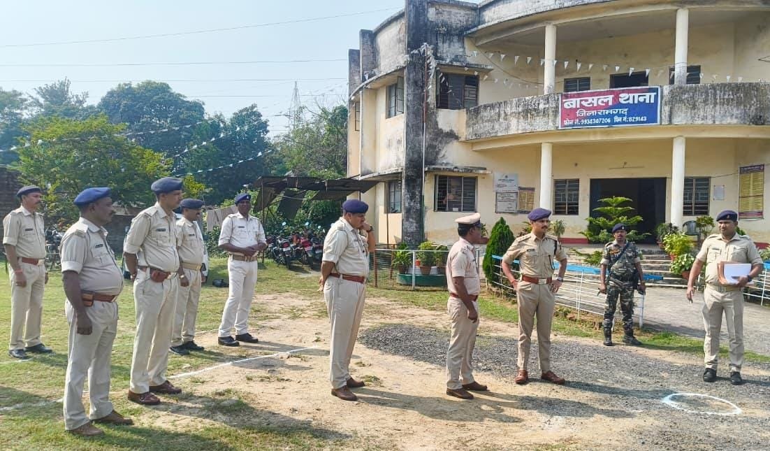 एसडीपीओ ने किया बासल थाना का निरीक्षण, दिया निर्देश