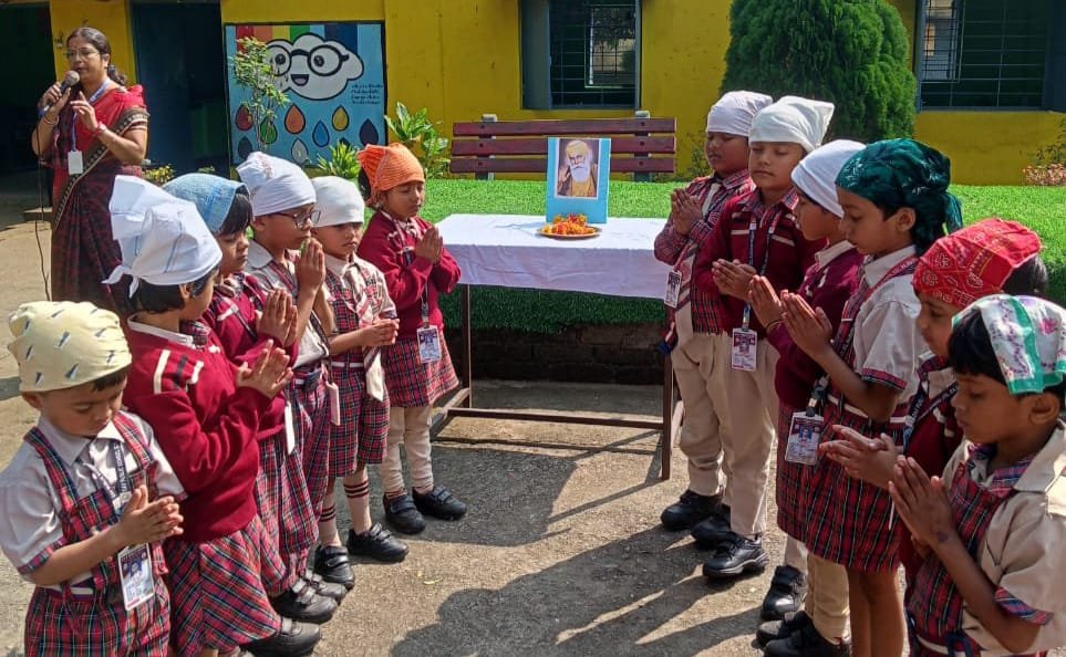 डीएवी रजरप्पा में श्री गुरु नानक जयंती का आयोजन