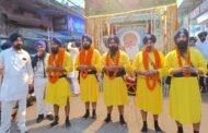 श्री गुरु नानक देव जी के प्रकाश उत्सव को लेकर निकली भब्य शोभायात्रा