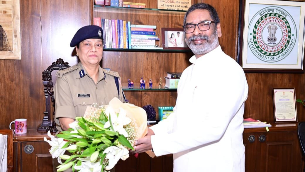 तदाशा मिश्रा को प्रभारी डीजीपी बनाया गया, पद ग्रहण किया