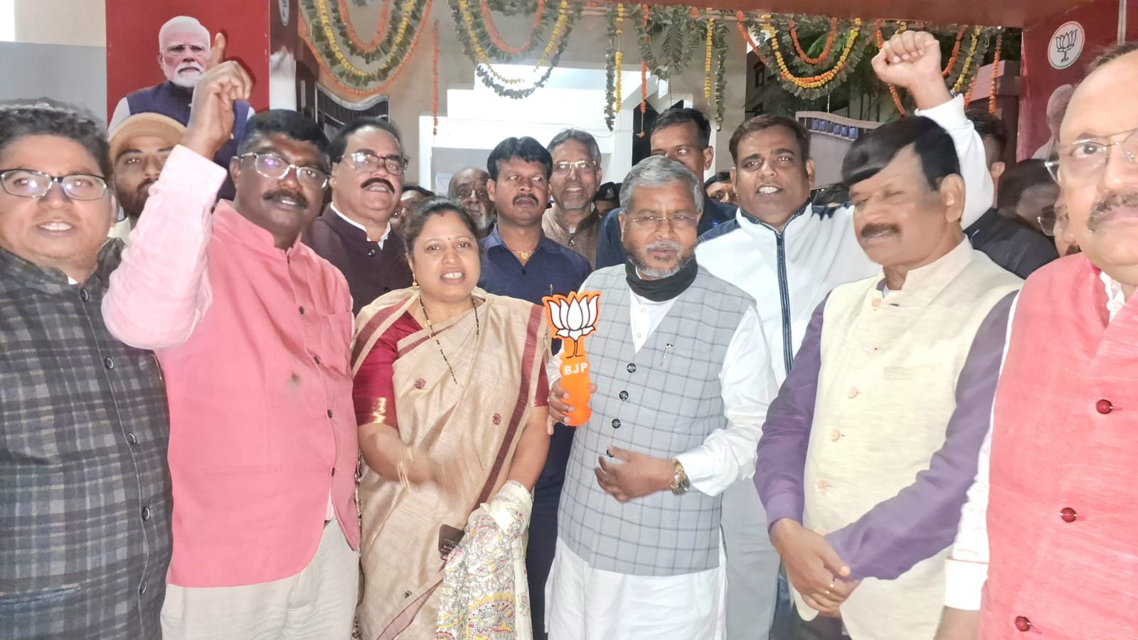 बिहार विधानसभा चुनाव में सुशासन, विकास और राष्ट्रवादी विचार की जीत: बाबूलाल मरांडी