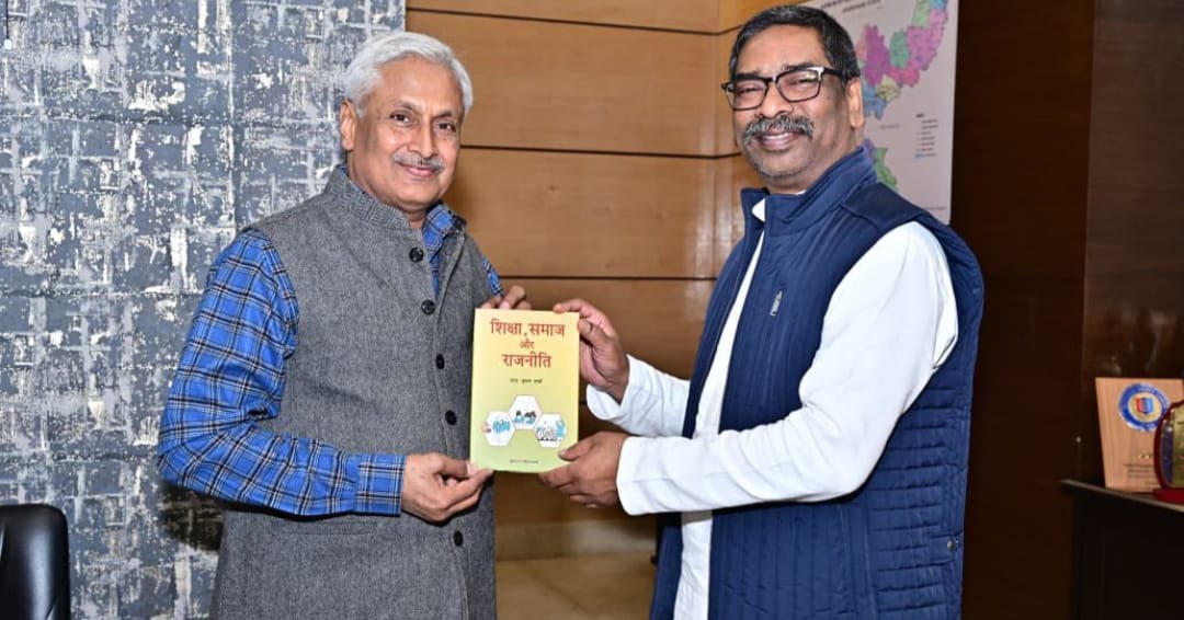 मुख्यमंत्री से विनोबा भावे विश्वविद्यालय के कुलपति ने किया मुलाकात