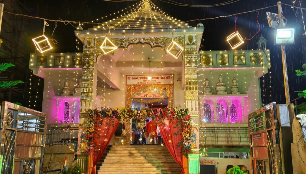 रामगढ़ के दिगंबर जिनालय मैं जन्म कल्याणक महोत्सव कल