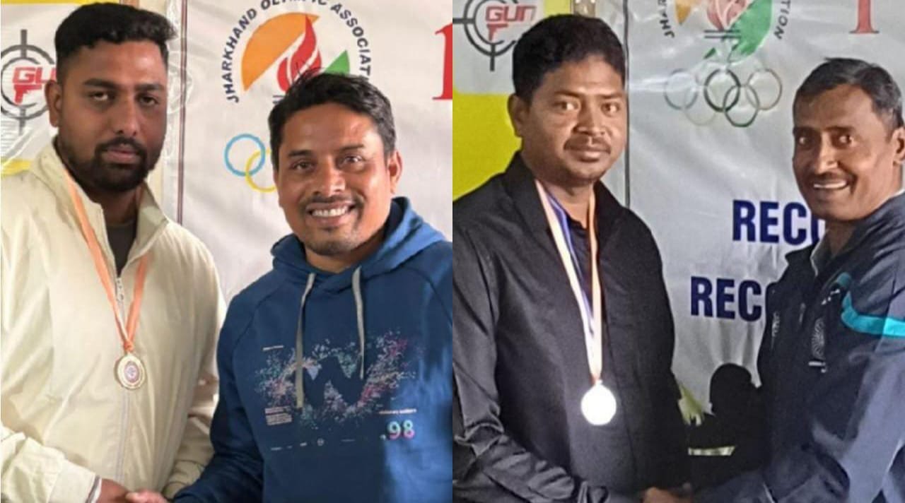प्रथम झारखंड शूटिंग चैंपियनशिप में सौंदा डी के दो ख़िलाडियो ने जीता गोल्ड व सिल्वर