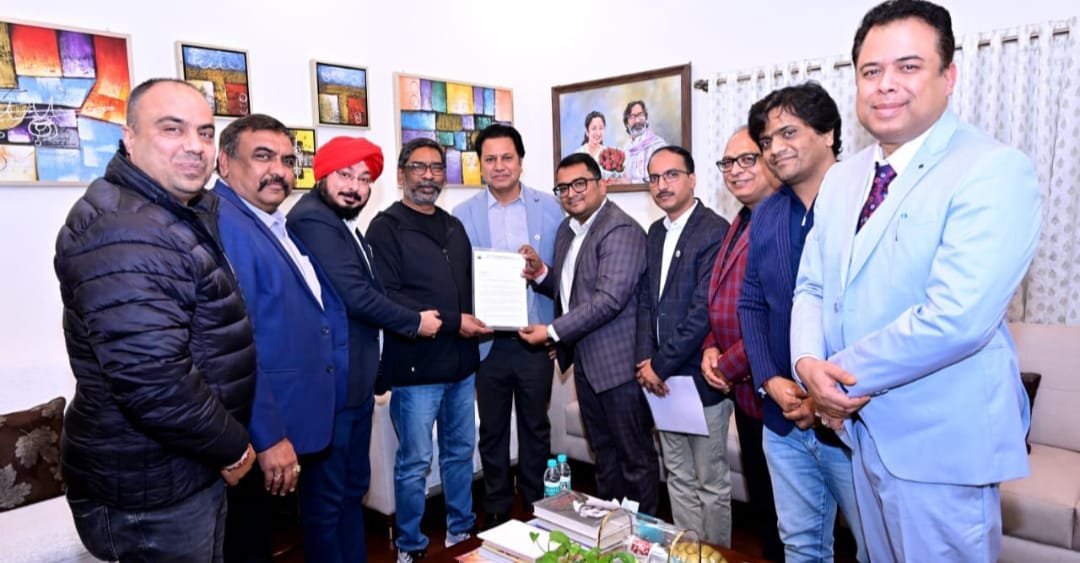 मुख्यमंत्री से “फेडरेशन ऑफ झारखंड चैंबर ऑफ कॉमर्स एंड इंडस्ट्रीज” के प्रतिनिधिमंडल ने की मुलाकात