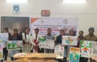 विद्यार्थियों की कलाकृतियों में दिखा विकसित भारत का संदेश
