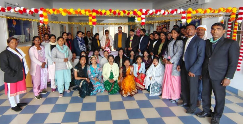 राधा गोविन्द विश्वविद्यालय में धूमधाम से मनाया गया क्रिसमस पर्व