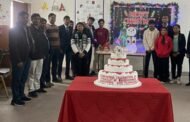 राधा गोविन्द विश्वविद्यालय में छात्रों ने धूमधाम से मनाया क्रिसमस पर्व