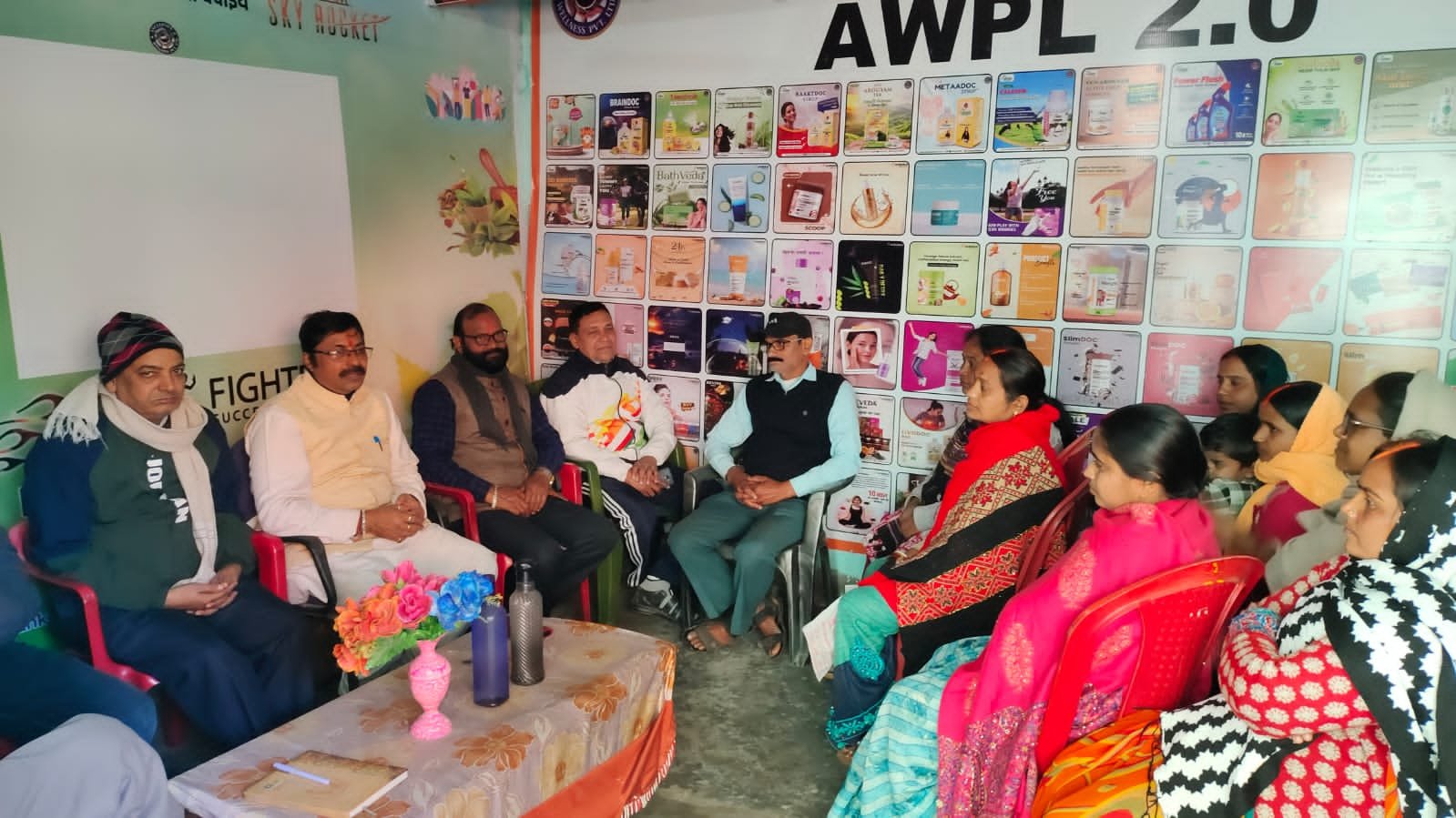 रामप्रसाद चंद्रभान सरस्वती शिशु विद्या मंदिर में अभिभावक संपर्क अभियान