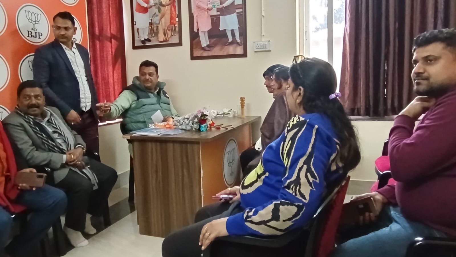 रामगढ़ में सांसद मनीष जायसवाल ने सुनी जनता की आवाज,निकाला समाधान