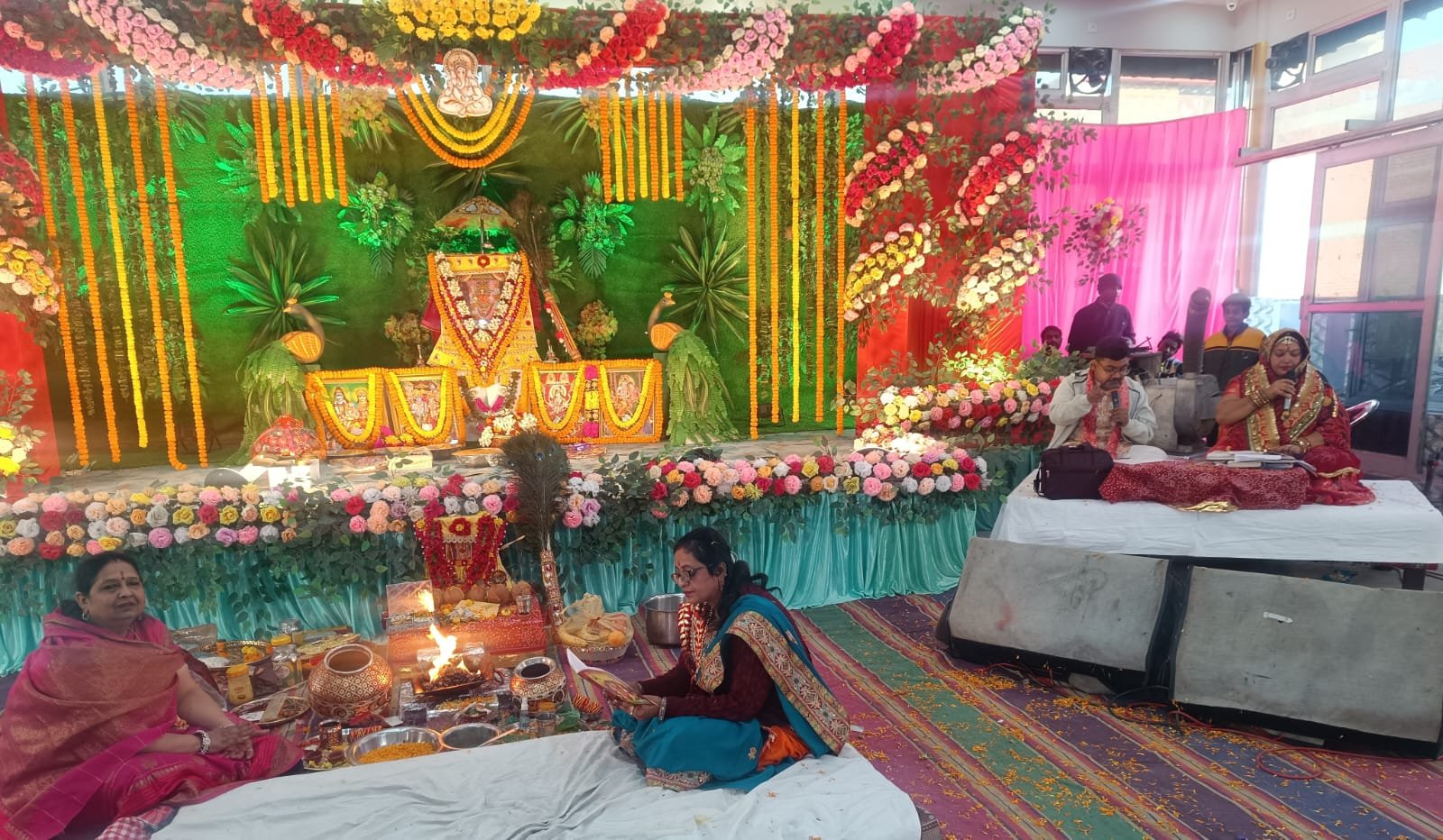 आदि शक्ति जीण माता का आठवां मंगल पाठ संपन्न