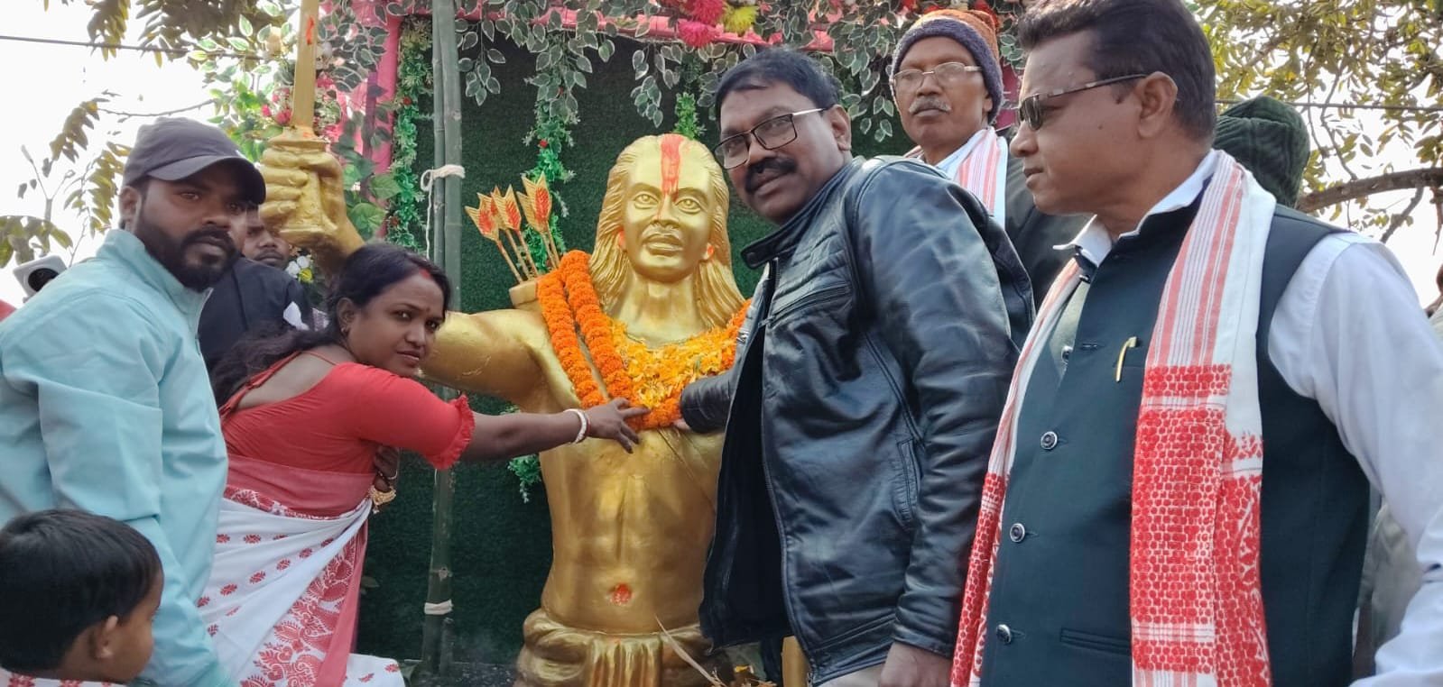 स्वतंत्रता सेनानी स्वर्गीय जीतराम बेदिया का 223 वी जयंती मनाया गया