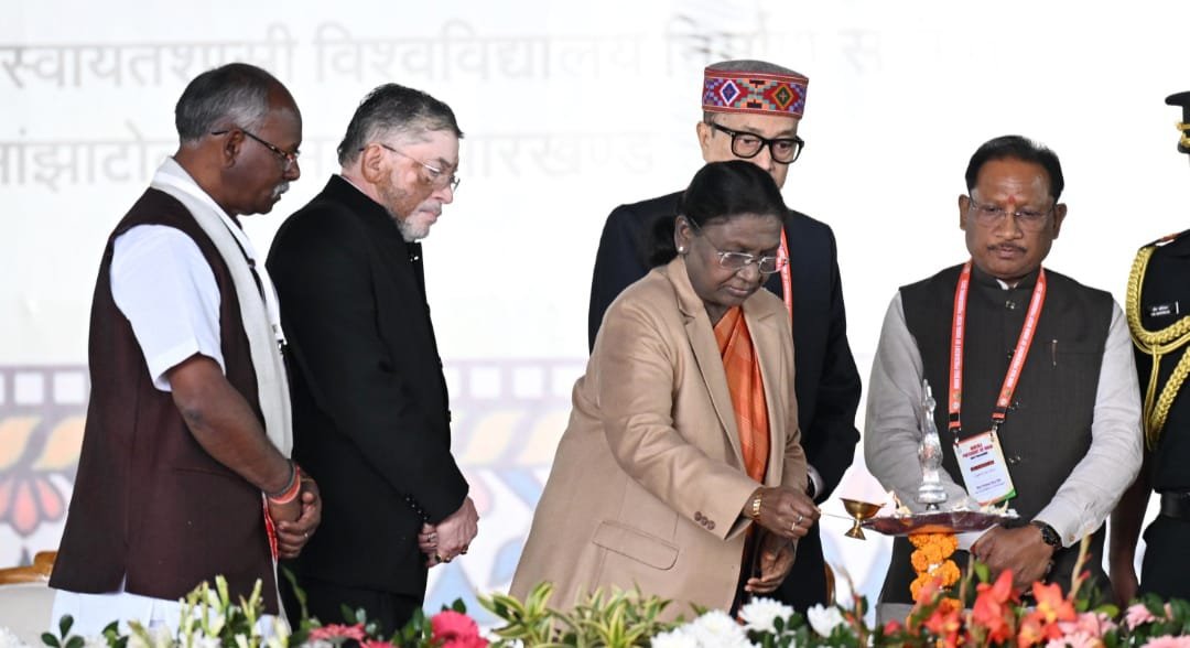अंतर्राजीय जन सांस्कृतिक समागम सह कार्तिक जतरा में शामिल हुई राष्ट्रपति द्रोपदी मुर्मू
