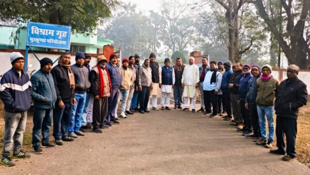 कोफीमयू के महामंत्री के स्वास्थ्य लाभ के लिए सिद्धपीठ रजरप्पा में किया गया हवन