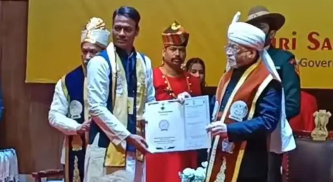 बीबीएमकेयू के द्वितीय दीक्षांत समारोह में पहुंचे राज्यपाल