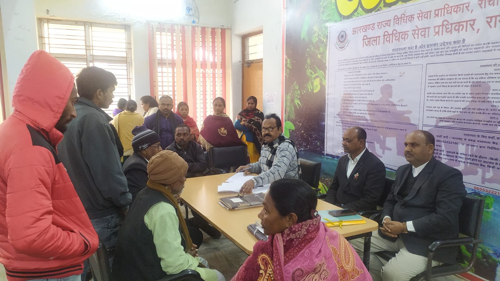 मध्यस्थता 'राष्ट्र के लिए 2.0' अभियान: व्यवहार न्यायालय रामगढ़ में जागरूकता कार्यक्रम आयोजित