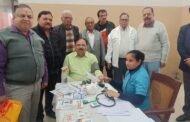 लायंस क्लब और क्यूरिस्टा हॉस्पिटल रांची ने स्वास्थ्य जांच शिविर लगाया