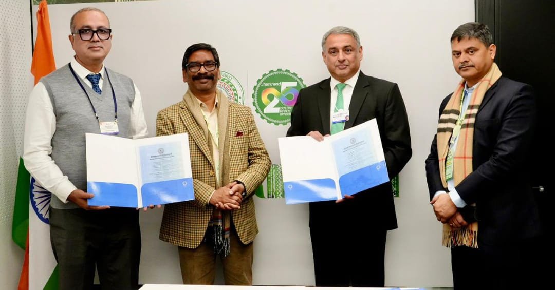 दावोस में मुख्यमंत्री हेमन्त सोरेन की टाटा स्टील के शीर्ष नेतृत्व से अहम बैठक