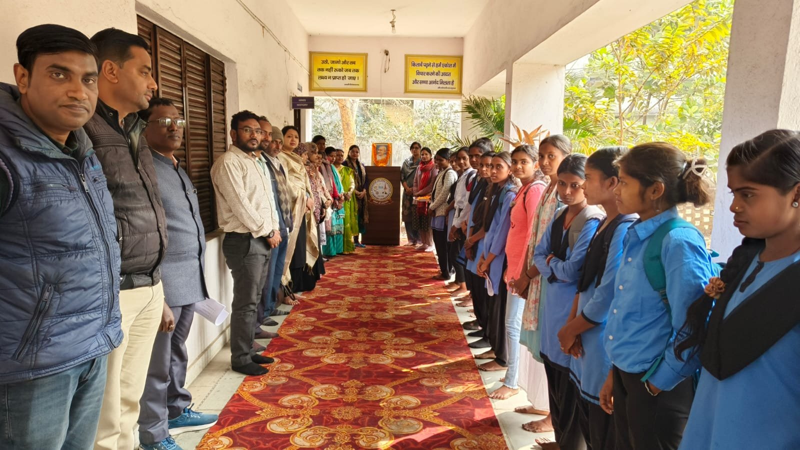 चितरपुर कॉलेज में महात्मा गांधी की 78 वीं पुण्यतिथि मनाई गई