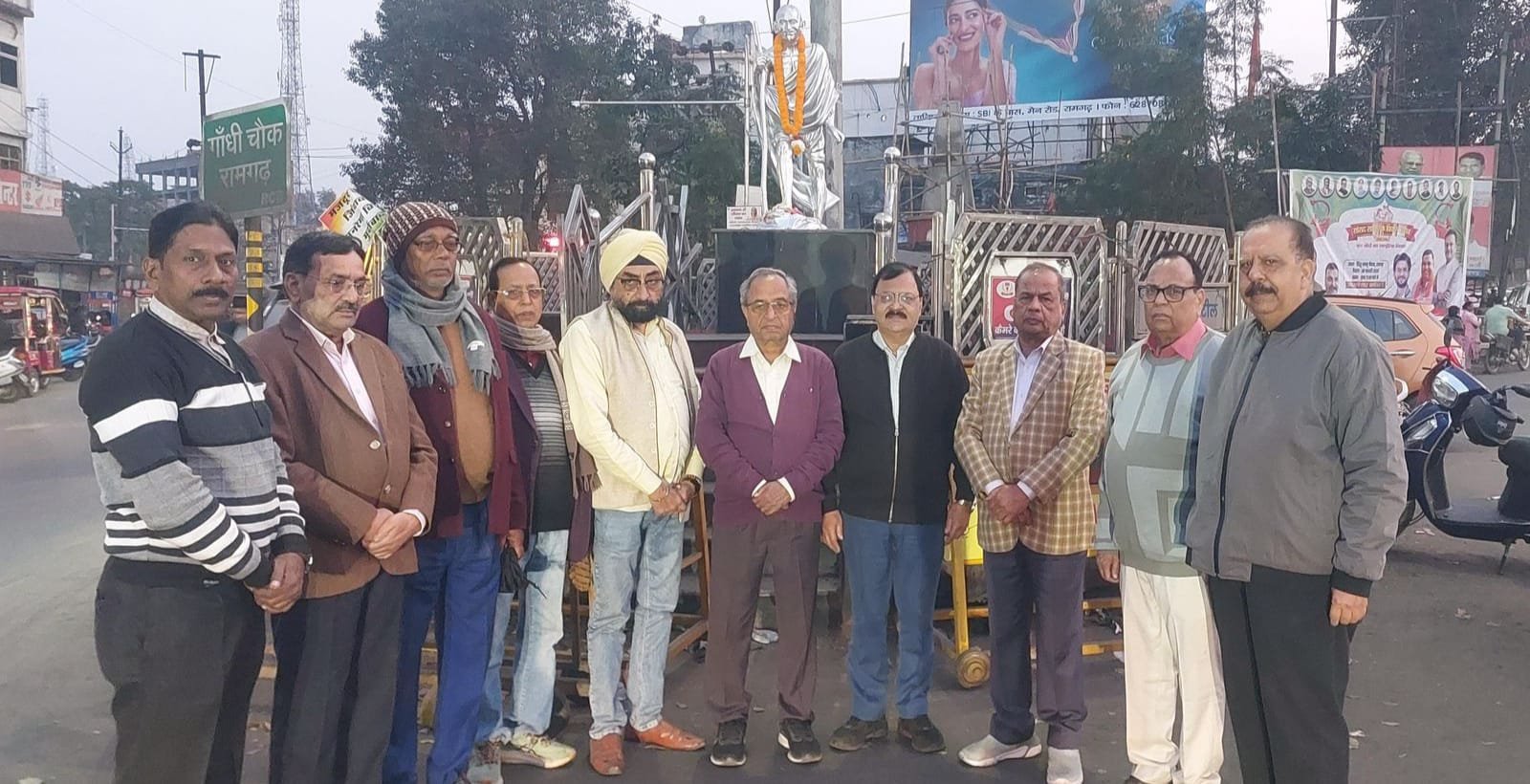 शांतिधारा फाउंडेशन ने गांधी जी की पुण्यतिथि के मौके पर कार्यक्रम किया