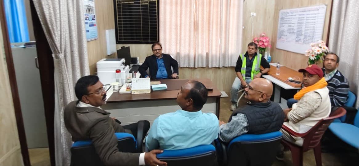 निर्माणाधीन पावर प्लांट पीवीयूएनएल में बारह मजदूर हुए घायल