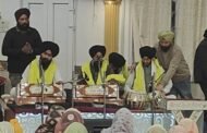 नव वर्ष को लेकर रामगढ़ गुरुद्वारा साहिब में सजा विशेष दीवान