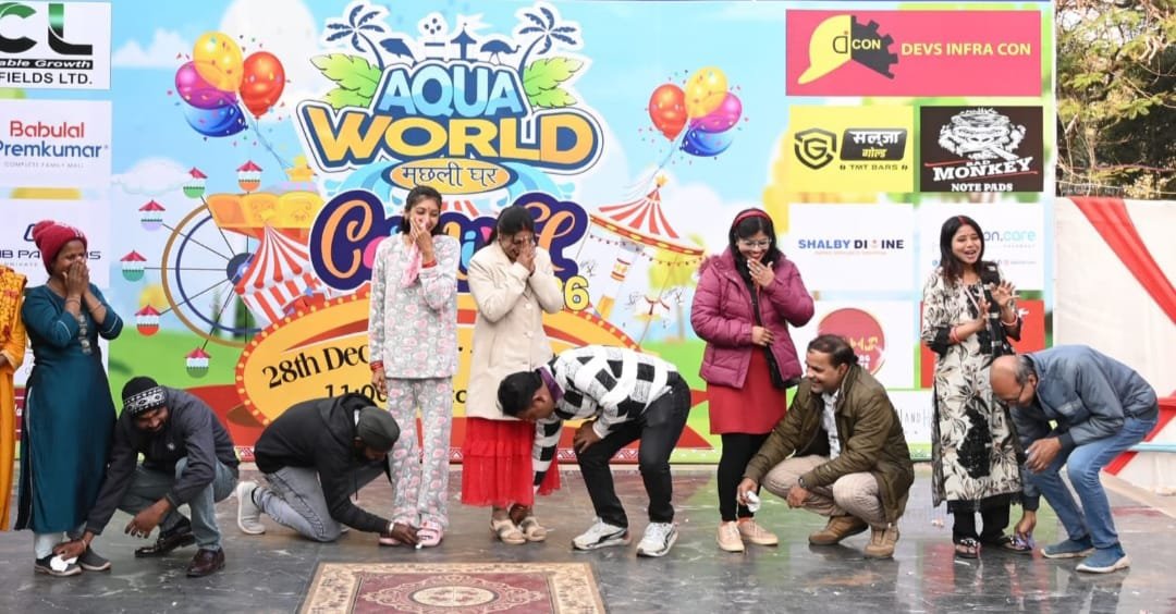 एक्वा वर्ल्ड में नव वर्ष के पहले दिन डीजे ग्रुट ने मचाया धमाल