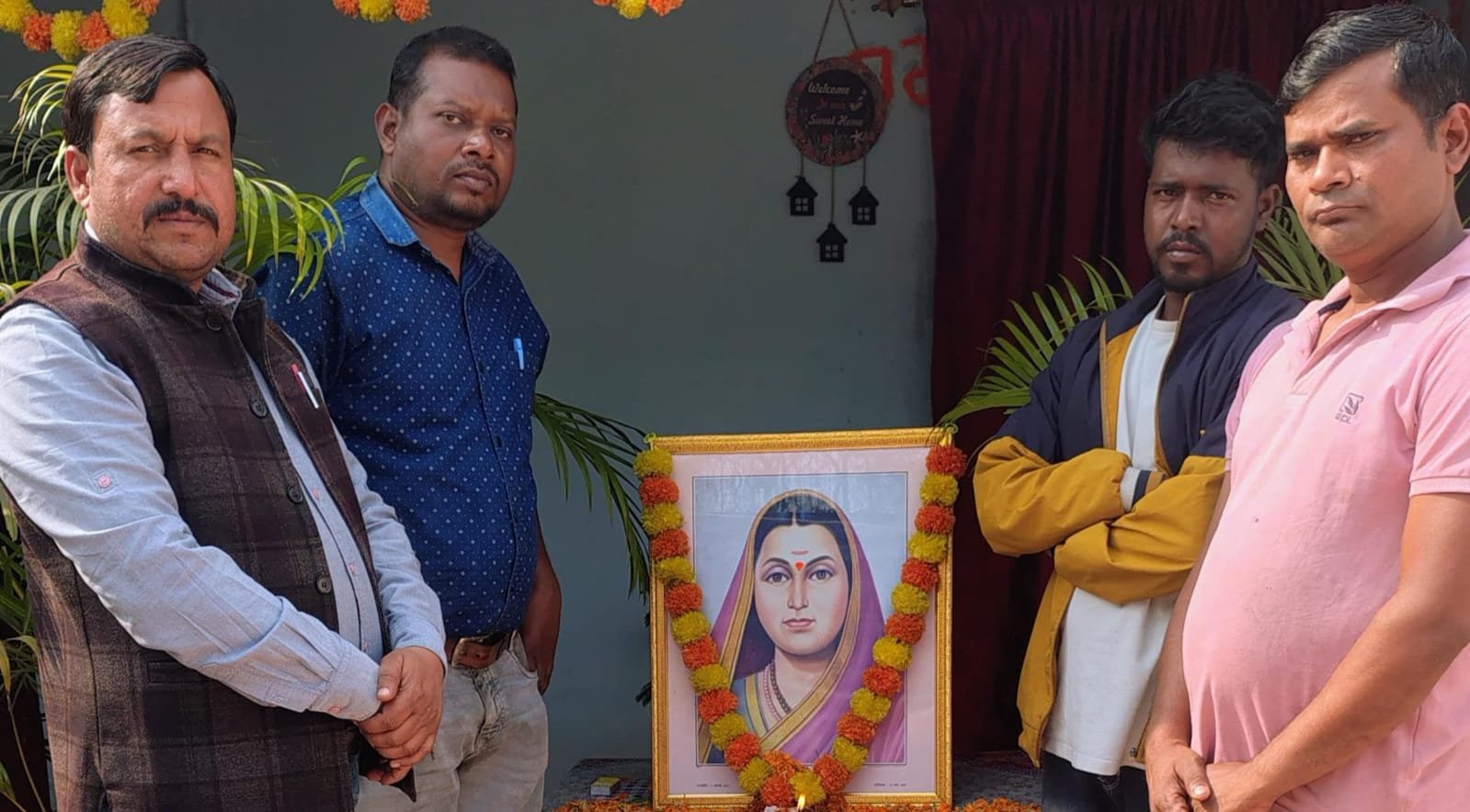 रेलीगड़ा में सावित्रीबाई फुले की मनी जयंती