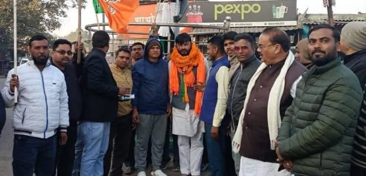 भाजपा के जिलाध्यक्ष बने संजीव कुमार बावला, लोगों ने दी बधाई