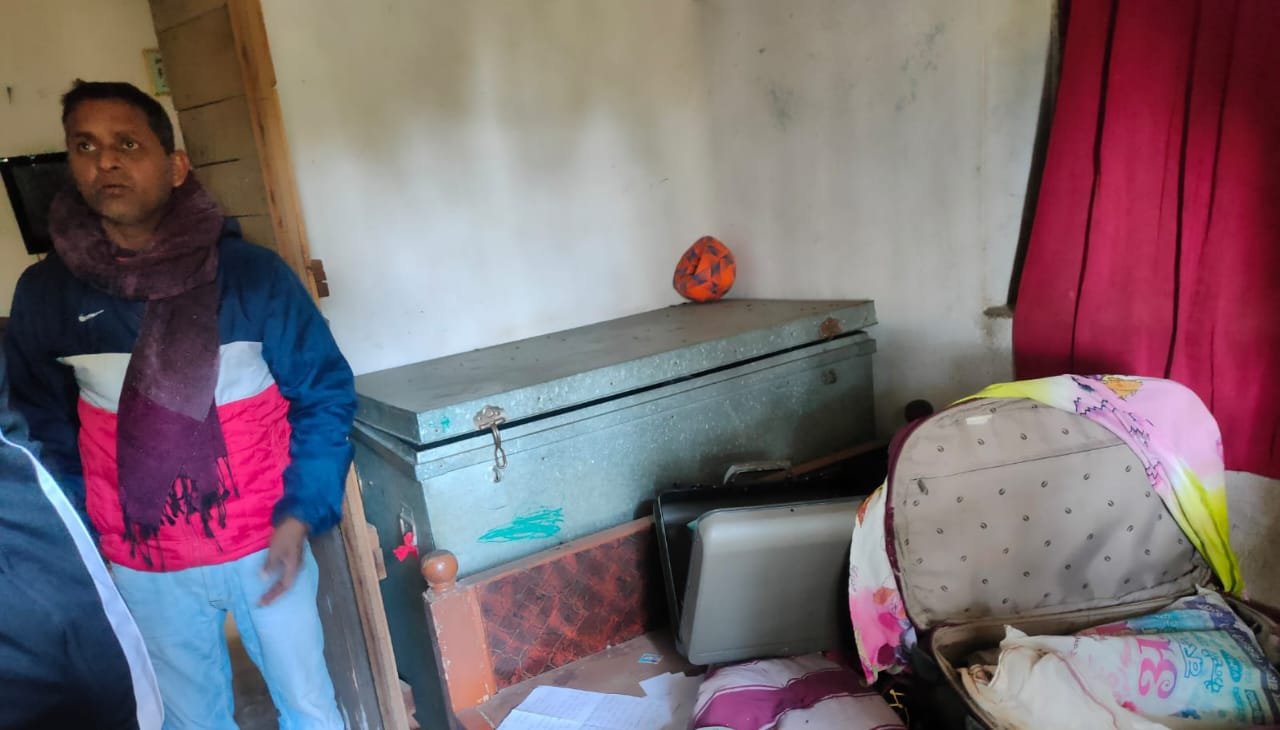 पीटीपीएस कॉलोनी के रोड नंबर 13 के एक आवास में हुई चोरी