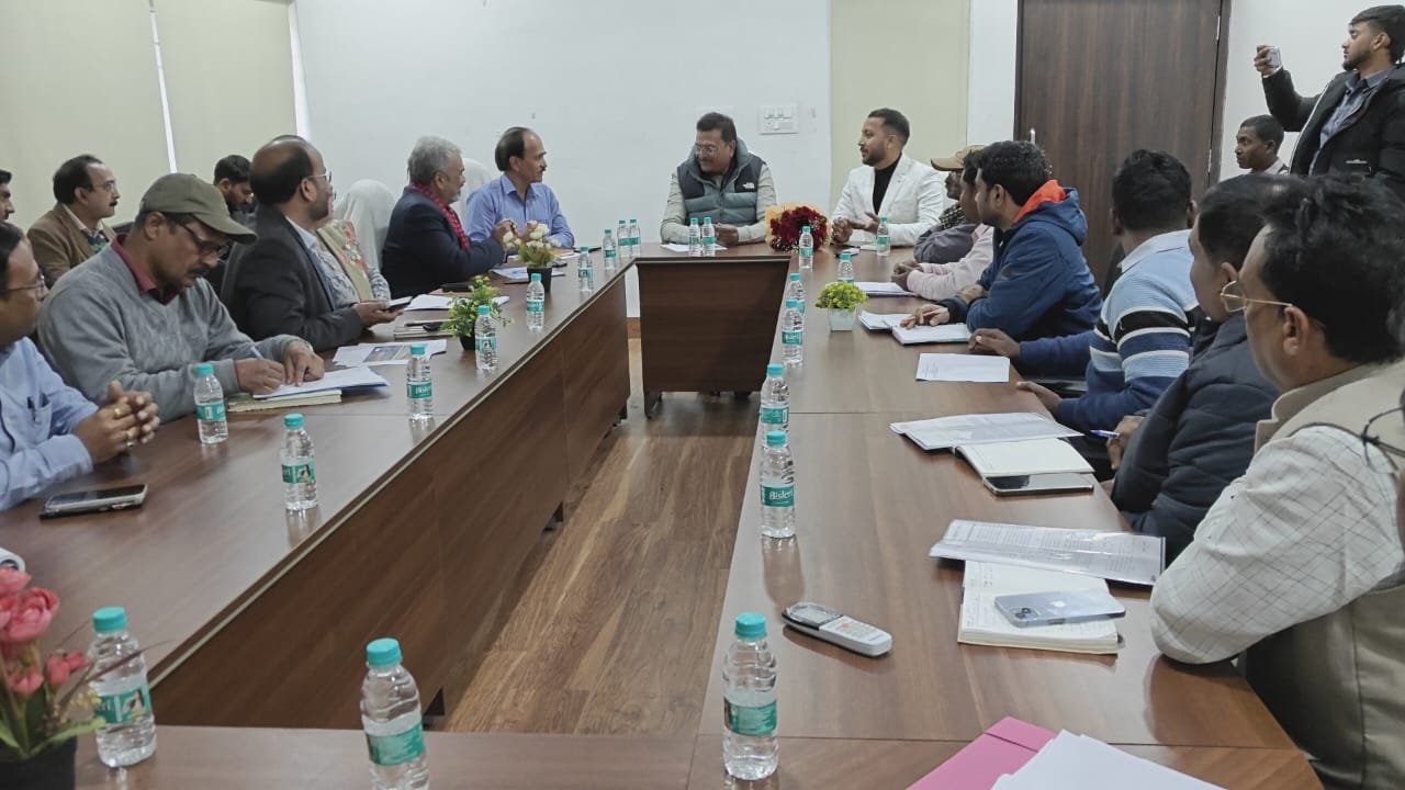 सांसद मनीष जायसवाल की अध्यक्षता में रामगढ़ में एनएचएआई की हुई उच्चस्तरीय समीक्षा बैठक