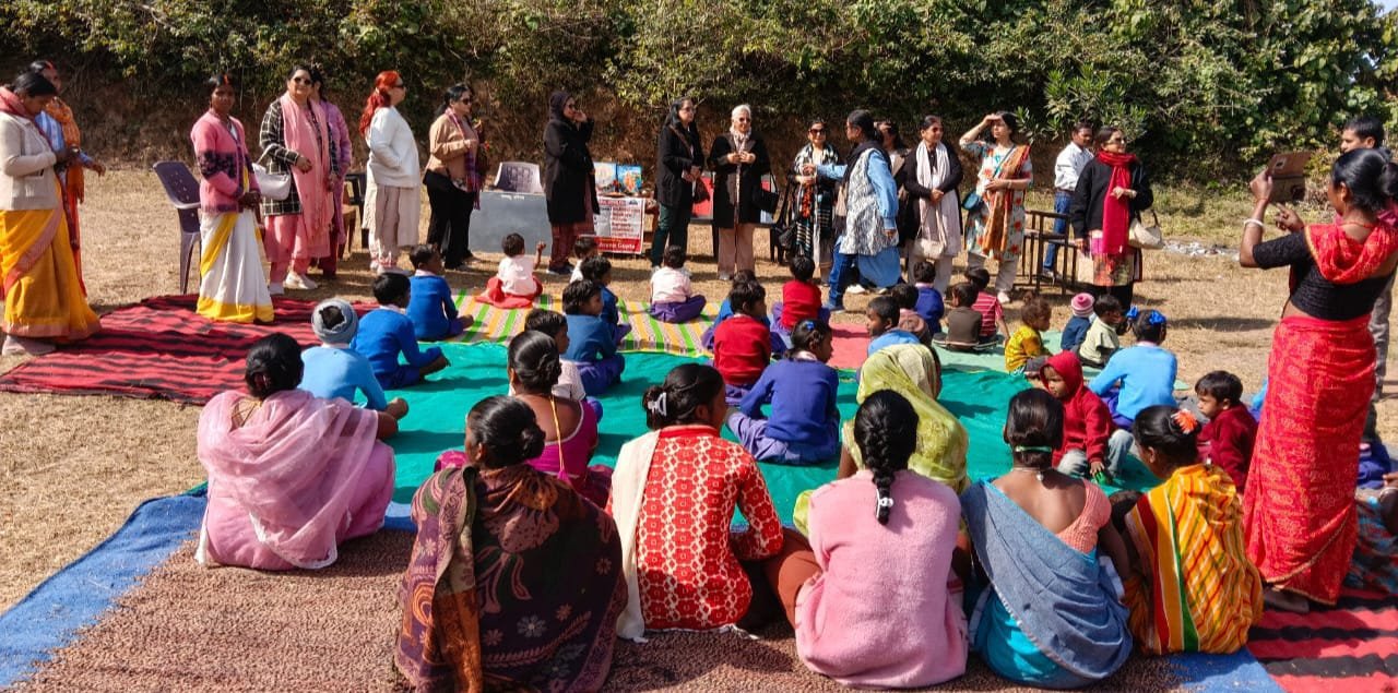 एकल अभियान की वन यात्रा कार्यक्रम हुआ संपन्न,महिला समिति ने किया आयोजन