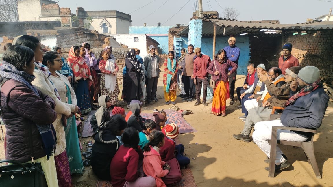 नवीन नामांकन हेतु व्यापक अभिभावक संपर्क अभियान