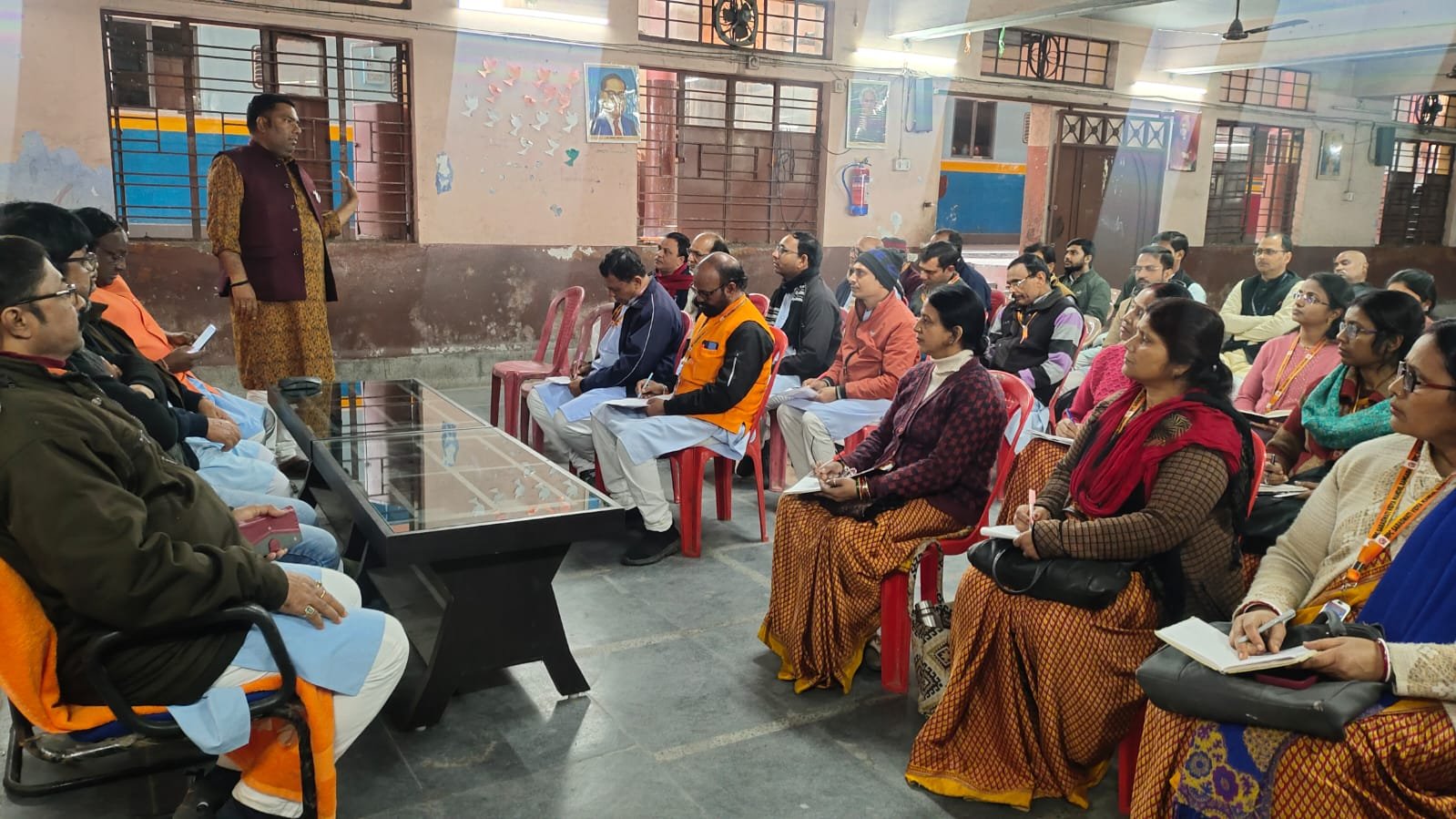 रामप्रसाद चंद्रभान सरस्वती शिशु विद्या मंदिर रामगढ़ में शैक्षणिक निरीक्षण संपन्न