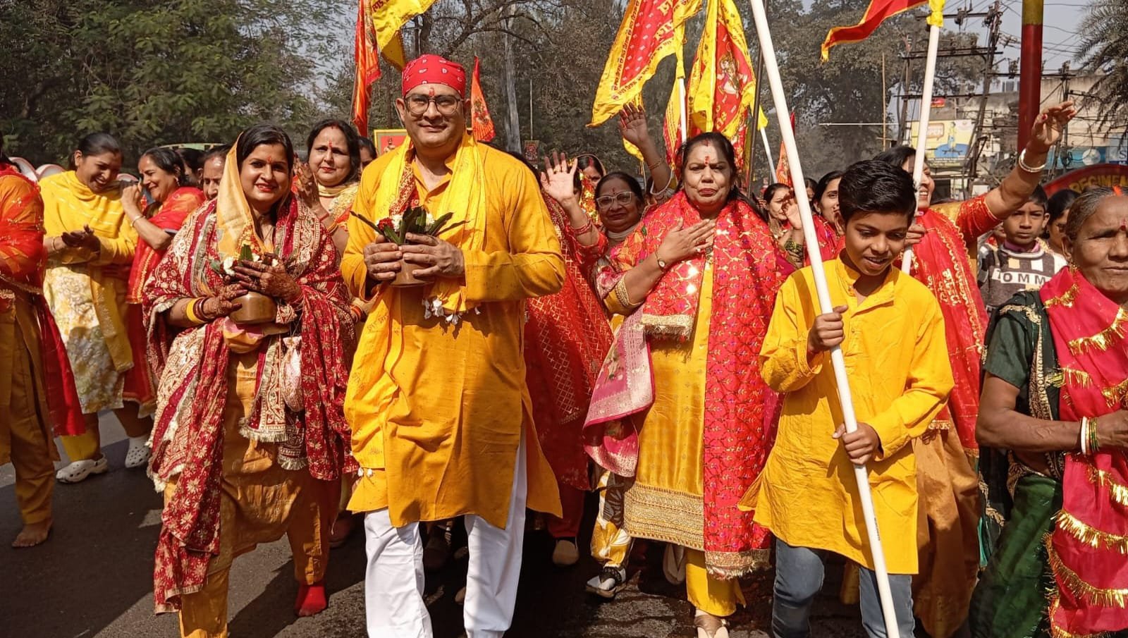 माता वैष्णों देवी मंदिर का 35वां वार्षिकोत्सव कलश यात्रा के साथ शुरू