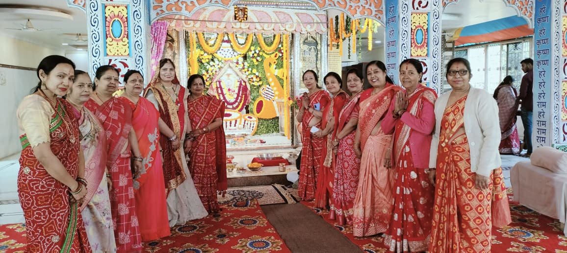 श्री रानी सती दादी मंदिर का 15 वा वार्षिक स्थापना महोत्सव धूमधाम से संपन्न