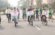 राष्ट्रीय मतदाता दिवस एवं गणतंत्र दिवस के उपलक्ष्य में आयोजित हुआ “संडे ऑन साइकिल” कार्यक्रम