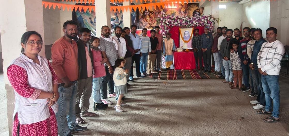 खोपड़िया बाबा धर्मशाला में विहिप ने मनाया संत शिरोमणि गुरु रविदास जयंती