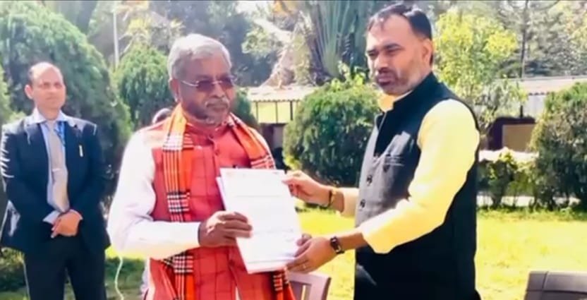 बढ़ते अपराध को लेकर नेता प्रतिपक्ष और भाजपा प्रदेश अध्यक्ष से मिले कुमार अमित