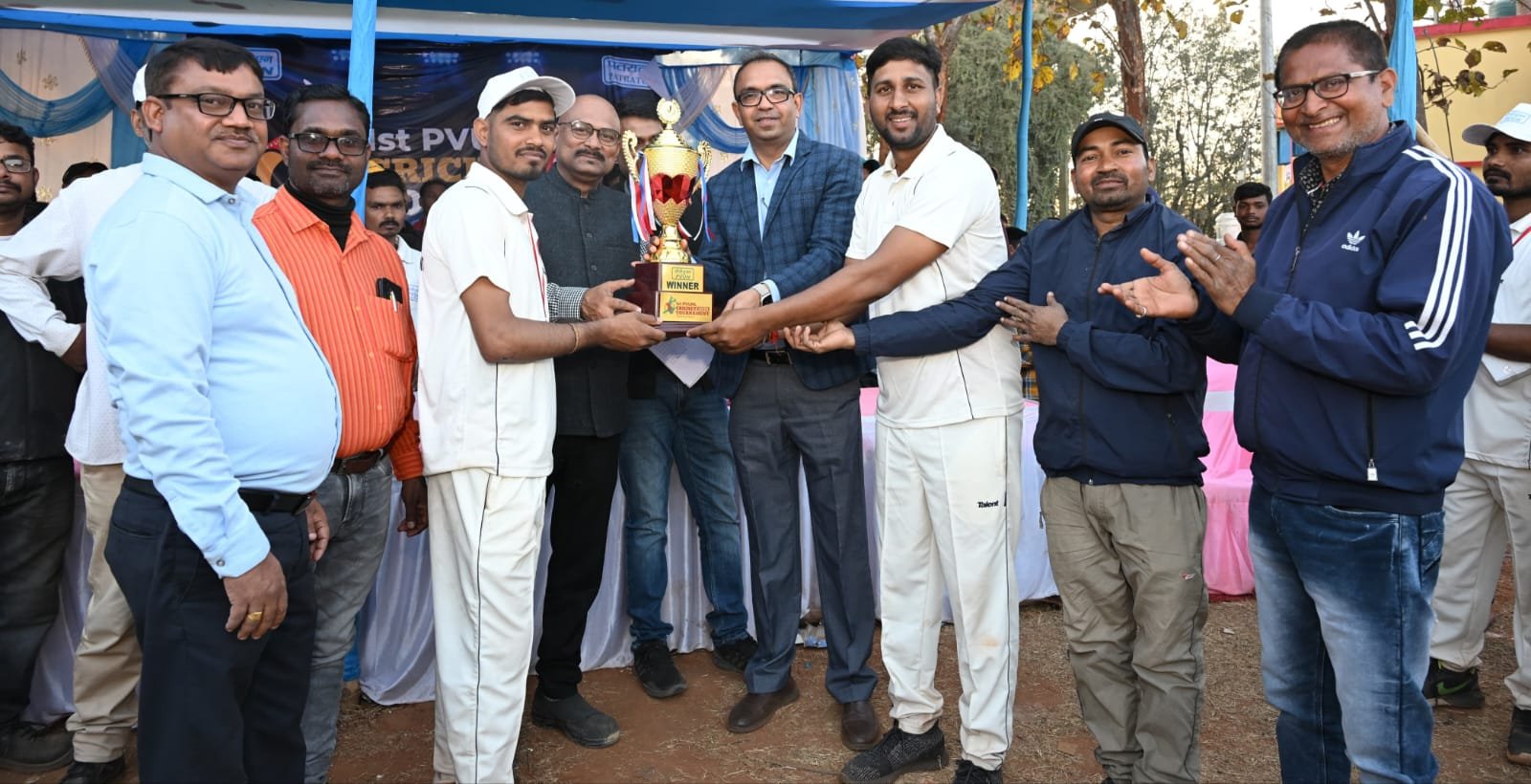 पीवीयूएनएल सीएसआर पहल के तहत क्रिकेट फाइनल टूर्नामेंट सम्पन्न