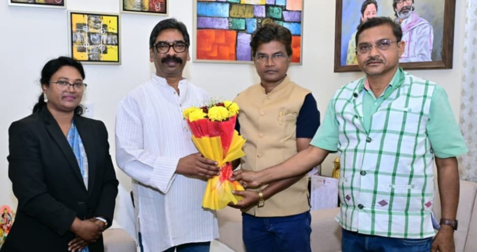 मुख्यमंत्री हेमंत सोरेन से मिला उड़ीसा का प्रतिनिधिमंडल