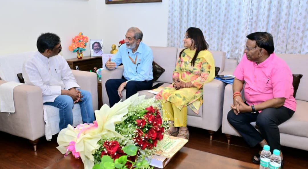 जमशेदपुर में होने वाले कार्यक्रम को लेकर मुख्यमंत्री को किया आमंत्रित