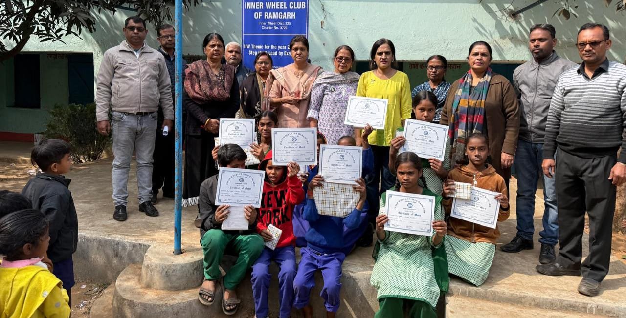 इनरव्हील क्लब ने उम्मीद स्कूल में खेल दिवस का आयोजन किया