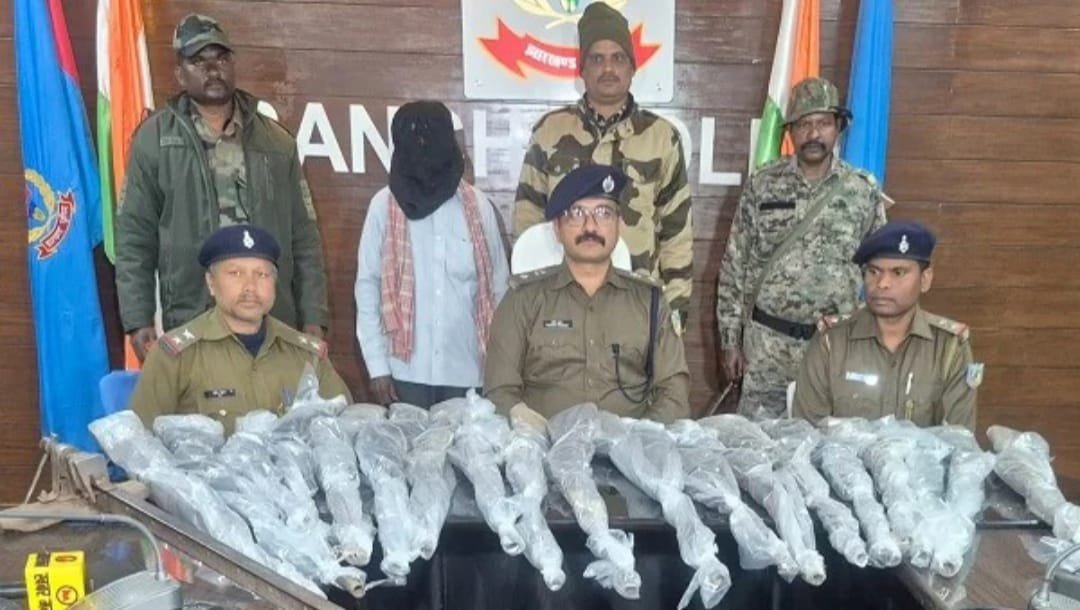 रांची में मिनी आर्म्स फैक्ट्री का खुलासा, 19 देशी बंदूक सहित अन्य सामान बरामद